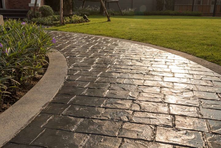 Stamped Concrete Costs For 2021, How Much Does A Stamped Patio Cost