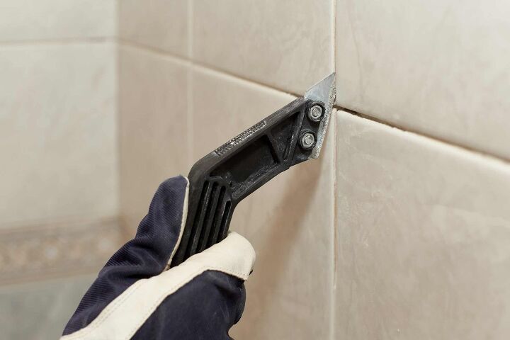 Remove All Old Grout Before Regrouting, How To Regrout Tile Without Removing Old Grout