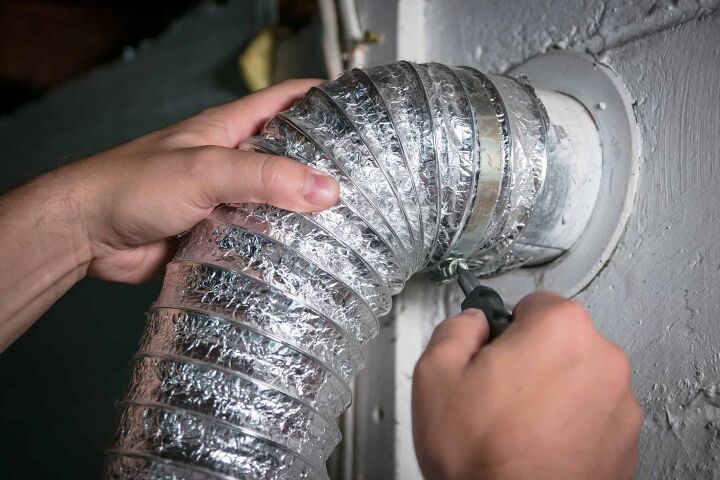 How To Hook Up A Dryer Vent In A Tight Space (Step-by-Step Guide) â  Upgraded Home