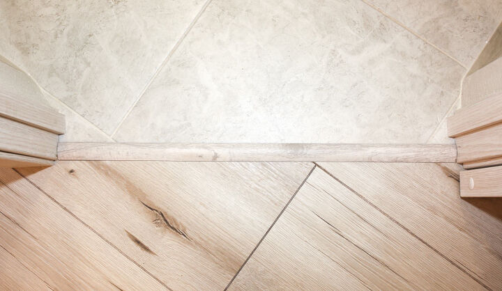 Install Transition Strips On Concrete, Transition Between Tile And Carpet On Concrete