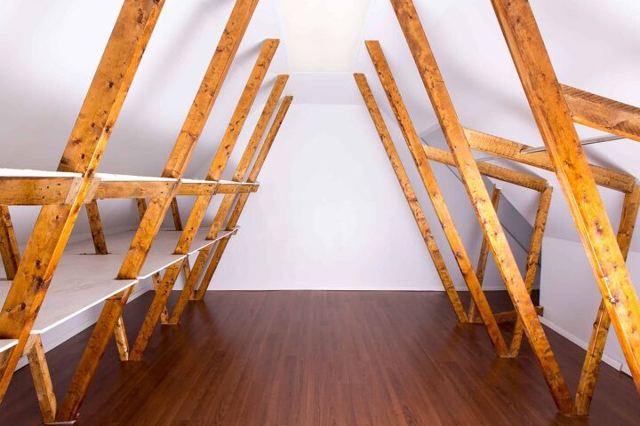 How To Make A Truss Attic Suitable For Storage Upgraded Home