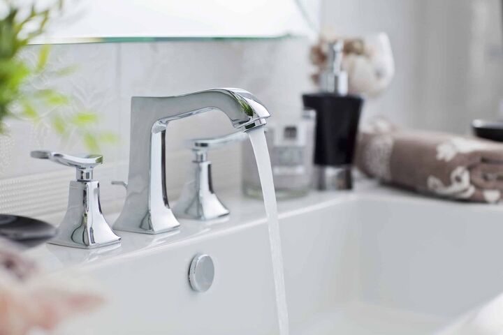 How To Remove Faucet Handles Without S Upgraded Home - How To Change Bathroom Sink Knobs