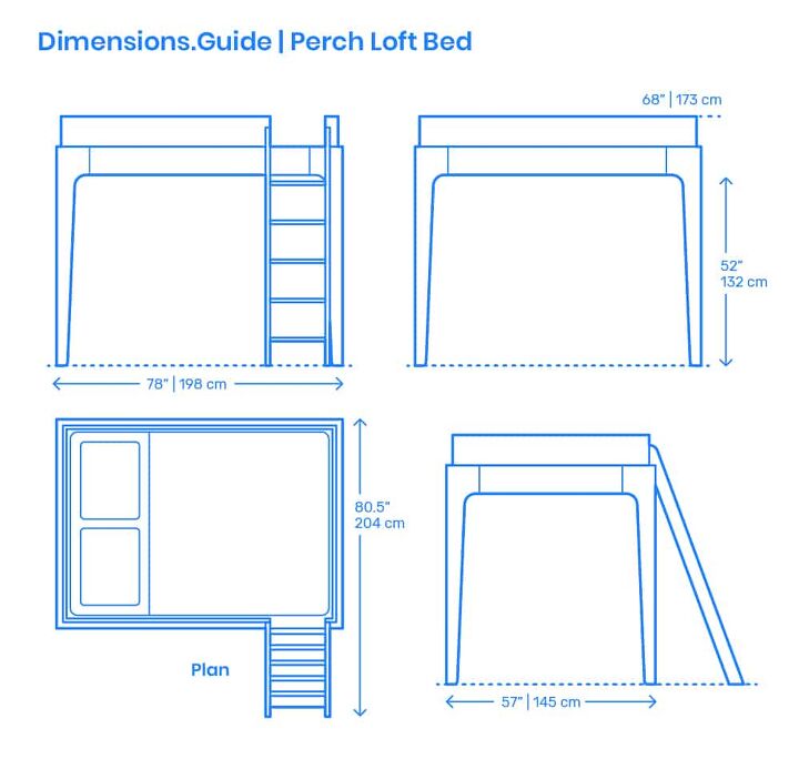 Standard Bunk Bed Dimensions, Bunk Bed Frame Dimensions