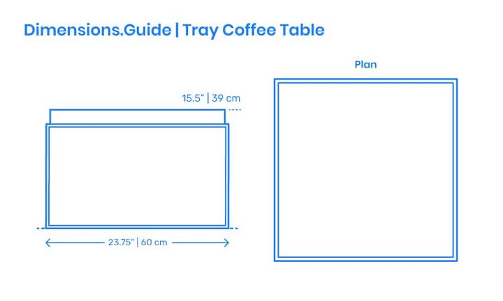 Coffee Table Dimensions Layout, Coffee Table Sizing Guide