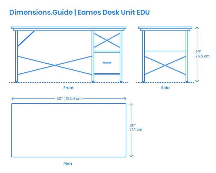 Standard Desk Dimensions Layout, What Is The Average Size Of A Desk