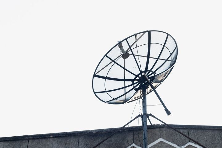 Old Satellite Dish Upgraded