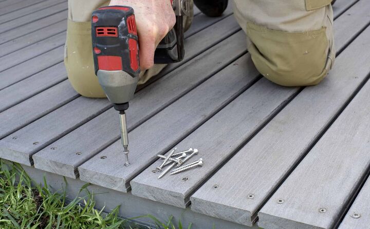 How to Remove Deck Boards Attached Using Screws