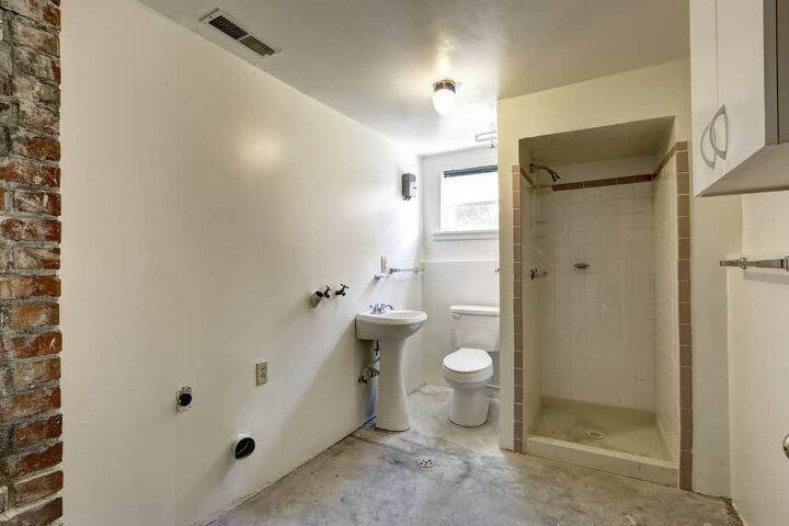 How To Install A Shower In The Basement Without Breaking Concrete Upgraded Home - Can You Install A Bathroom In Basement