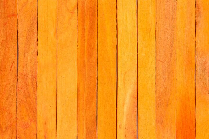 How To Tone Down Orange Wood