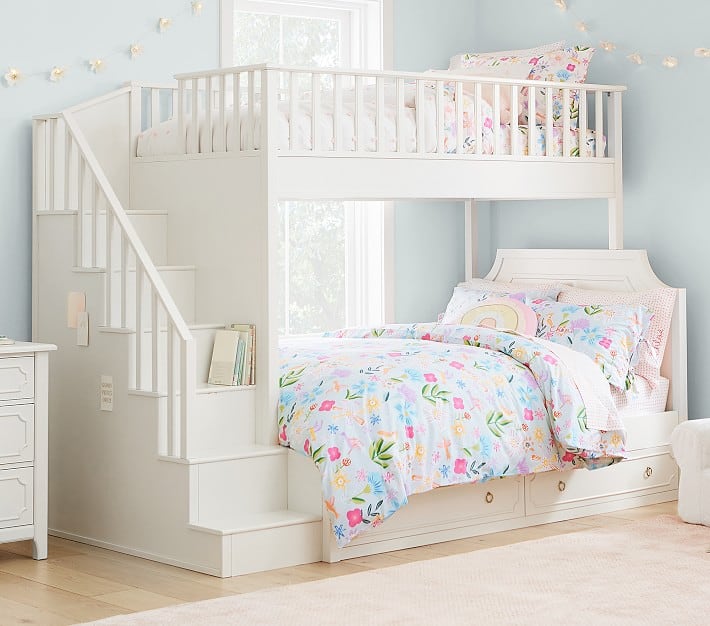 10 Cool Big Bunk Beds With, White Bunk Beds Twin Over Full With Storage