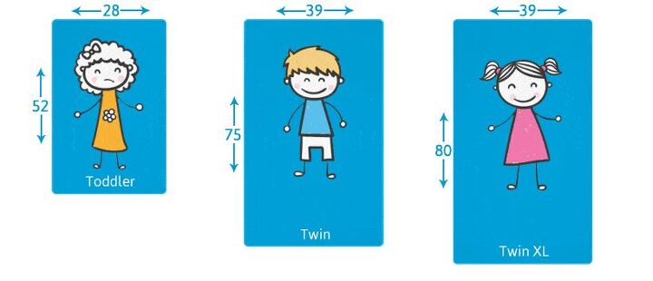 Standard Toddler Bed Size With, Toddler Bed Size Vs Twin