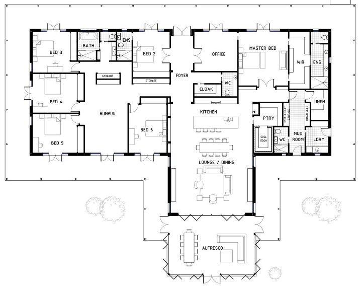 6-Bedroom House Plans (with Drawings) – Upgraded Home