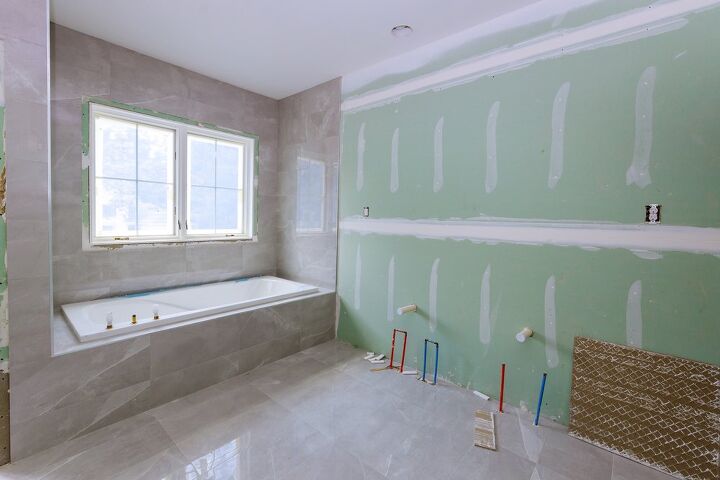 Can You Tile Over Drywall In A Shower, Can You Put Tile On Drywall In Bathroom