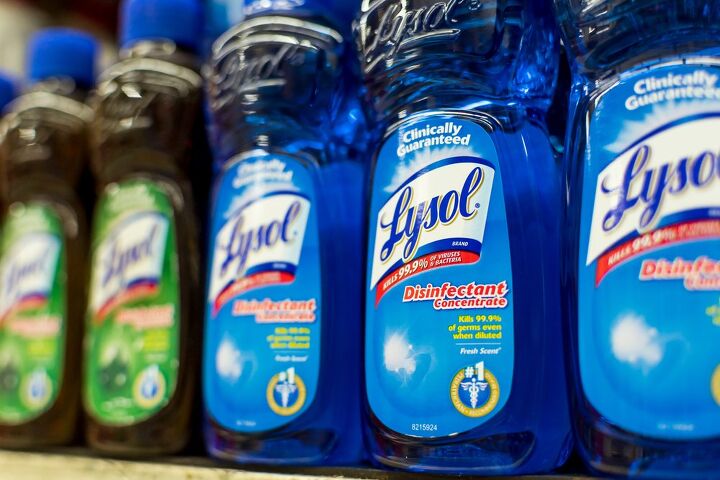 can you use lysol multi surface cleaner on hardwood floors