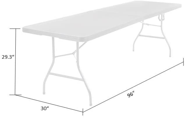 8 Foot Table Dimensions With Drawings, What Are The Dimensions Of An 8 Foot Banquet Table