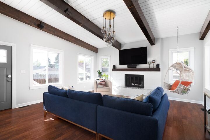 Colors To Paint Ceiling Beams, How To Paint Wood Ceiling Beams White