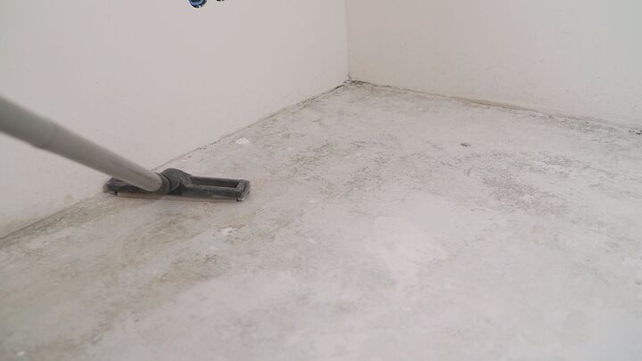 Clean A Dusty Concrete Basement Floor, Concrete Basement Floor Cleaner