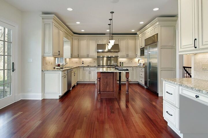 Brazilian Cherry Floors, Best Color Laminate Flooring With Cherry Cabinets
